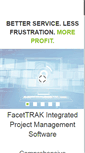 Mobile Screenshot of facettrak.com